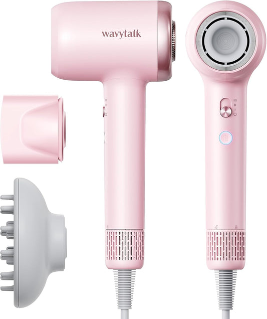 Wavytalk, Secador de pelo, 2 accesorios magnéticos, (USADO).