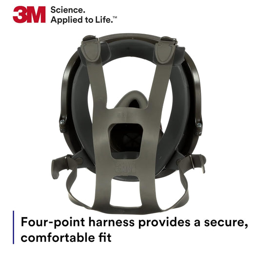 3M, Respirador reutilizable Full Facepiece, protección respiratoria. M