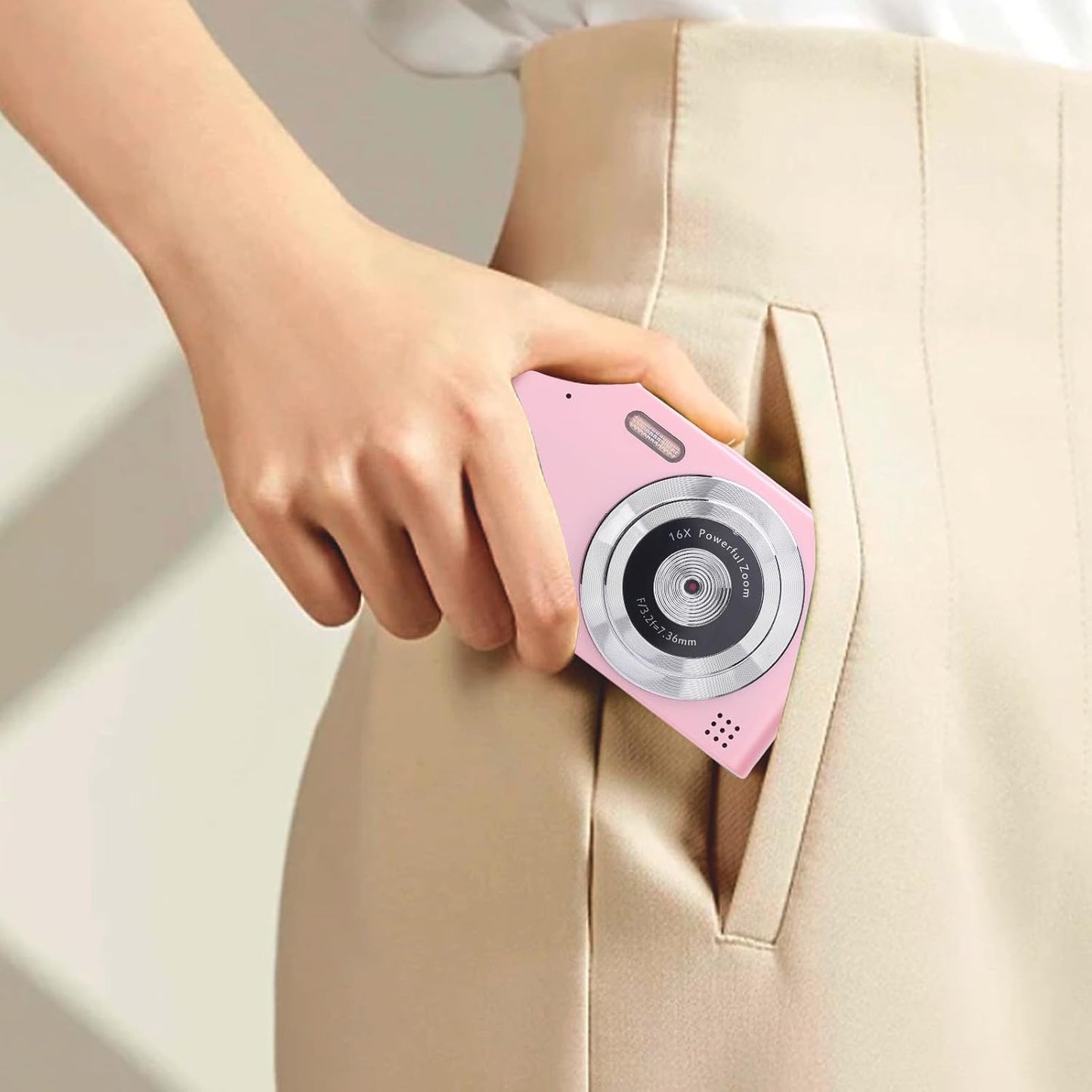 Cámara digital compacta 4K 48 MP con pantalla