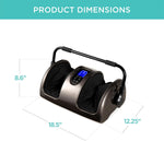 Masajeador de pies Shiatsu, BCP, amasamiento profundo (USADO) SILVER