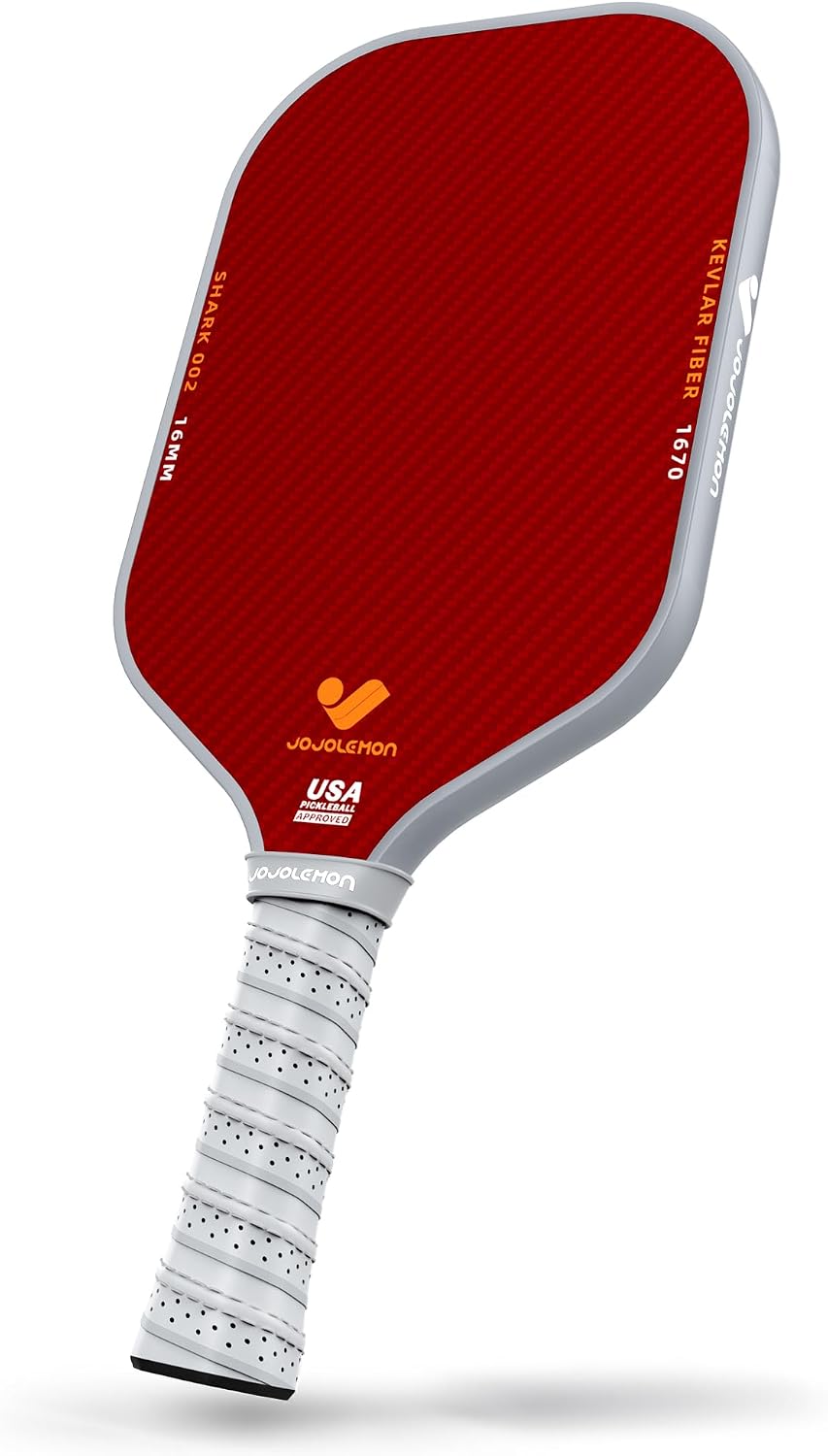 Paleta de Padel Jojolemon, Fibra de Carbono 16mm (USADA)