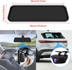 Espejo retrovisor con cámara, frontal y trasera, 10", (USADO).