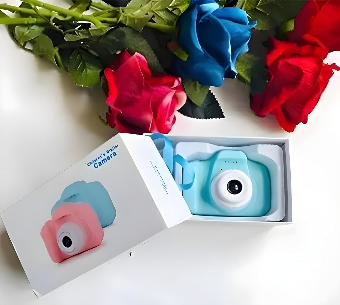 Cámara digital para niños color rosa