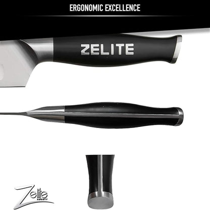 Cuchillo de carnicero de acero inoxidable, alemán, Zelite Infinity.