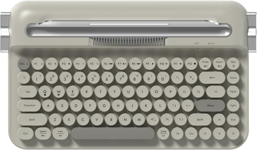 Teclado Inalámbrico Ajazz AF84 Bluetooth 2.4G Gris