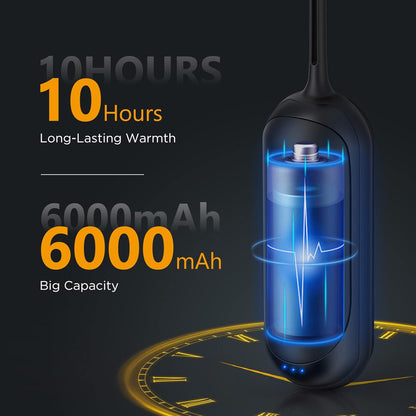 Calentadores de manos KROSA de 6000 mAh Azul Recargable