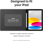EVEO - Funda para iPad de 10ª generación con teclado.