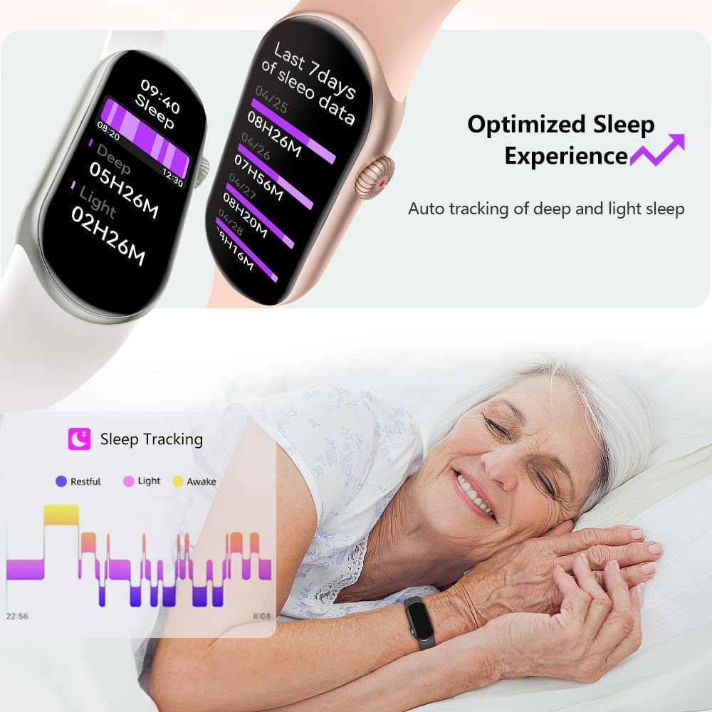 FITVII Ole Fitness Tracker AMOLED de 1.6 Pulgadas