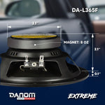 Altavoces coaxiales de 3 vías, 6.5" rango completo, 250W, para coche.