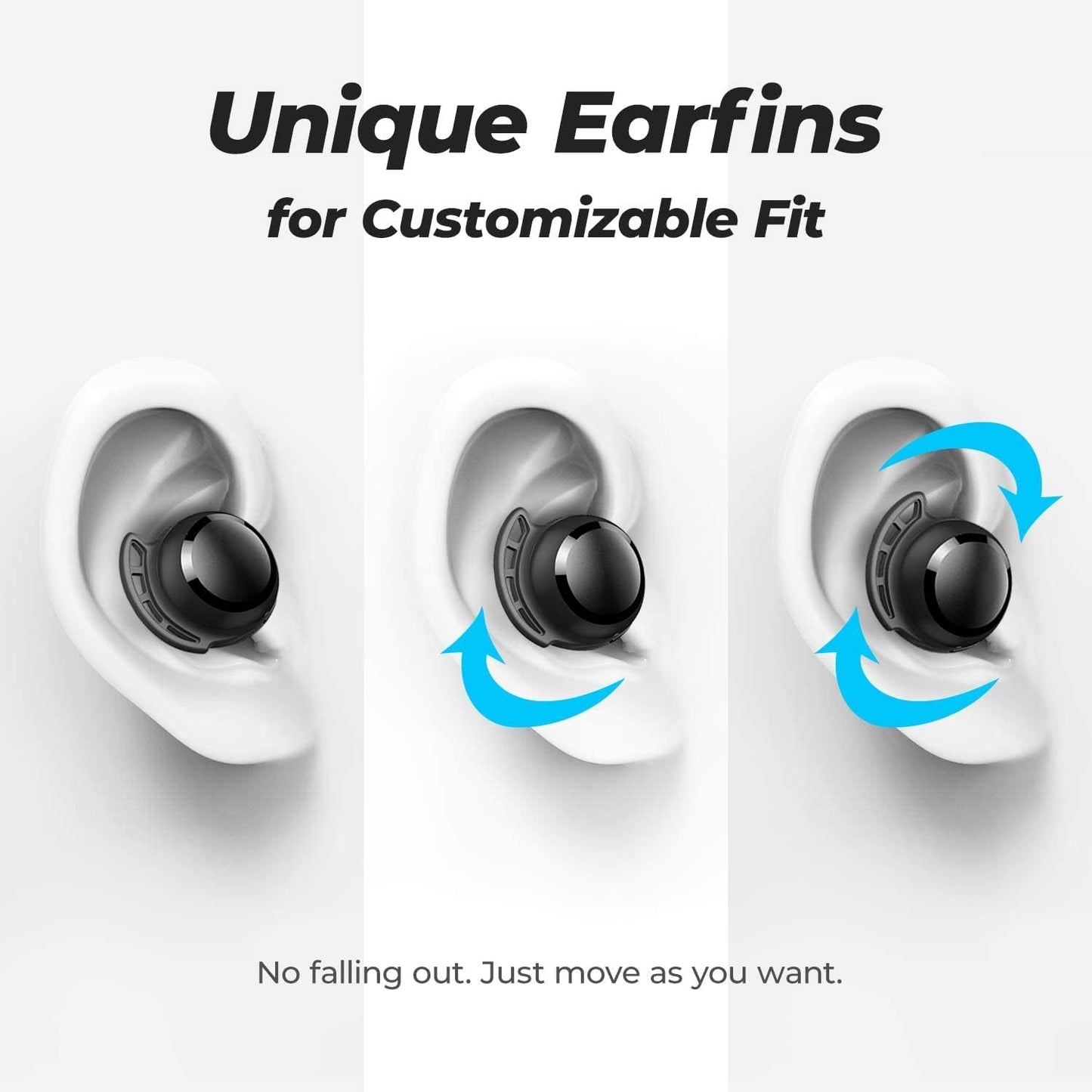 TRIBIT  FLYBUDS 3, Audífonos inalámbricos.