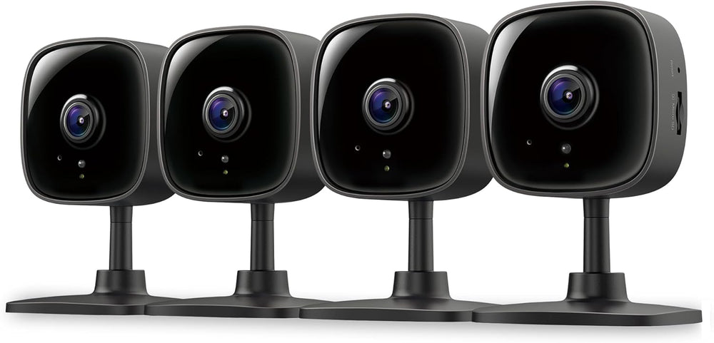 Cámaras de Seguridad con cable, TP-LINK C101, Kit de 4, Visión Noct.