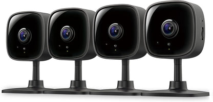 Cámaras de Seguridad con cable, TP-LINK C101, Kit de 4, Visión Noct.