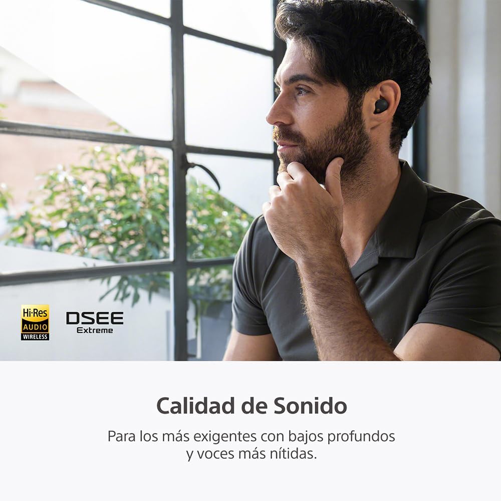 Sony Earbuds, con cancelación de Ruido, Intraurales, (USADO)
