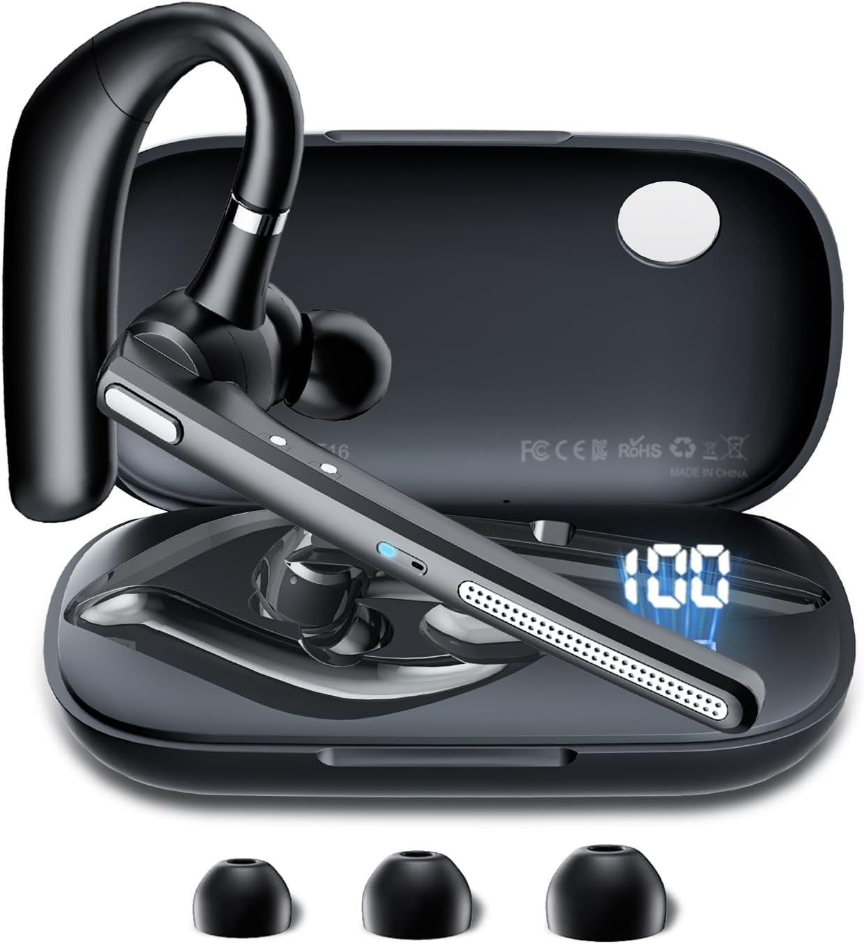 Auriculares Bluetooth V5.3 G7 con estuche de carga