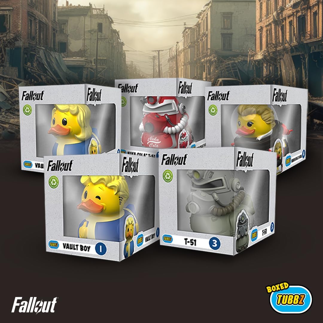 TUBBZ T-51 Figura de Vinilo Coleccionable, Pato de Fallout.