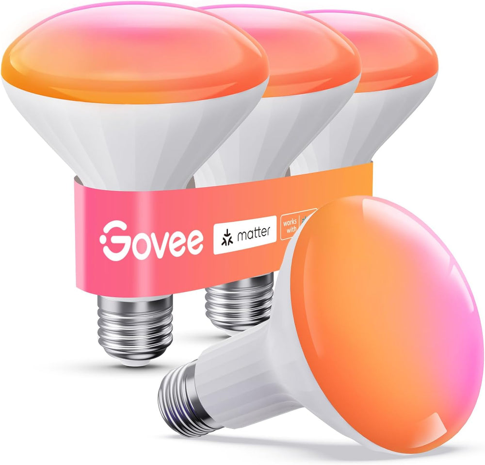 Bombillas LED inteligentes Govee, RGB Alexa, Matter, Google, 850 LMN