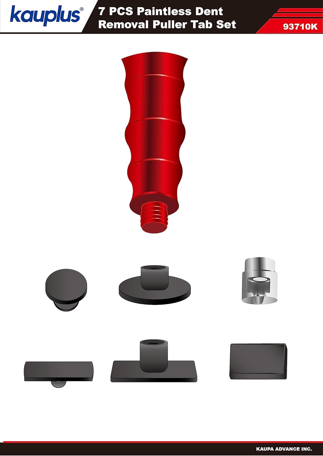 Kit de extracción de abolladuras, martillo deslizante, pegar frío,(USADO).
