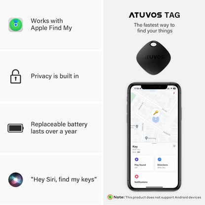 Rastreador de equipaje compatible AppleFindMy (USADO)