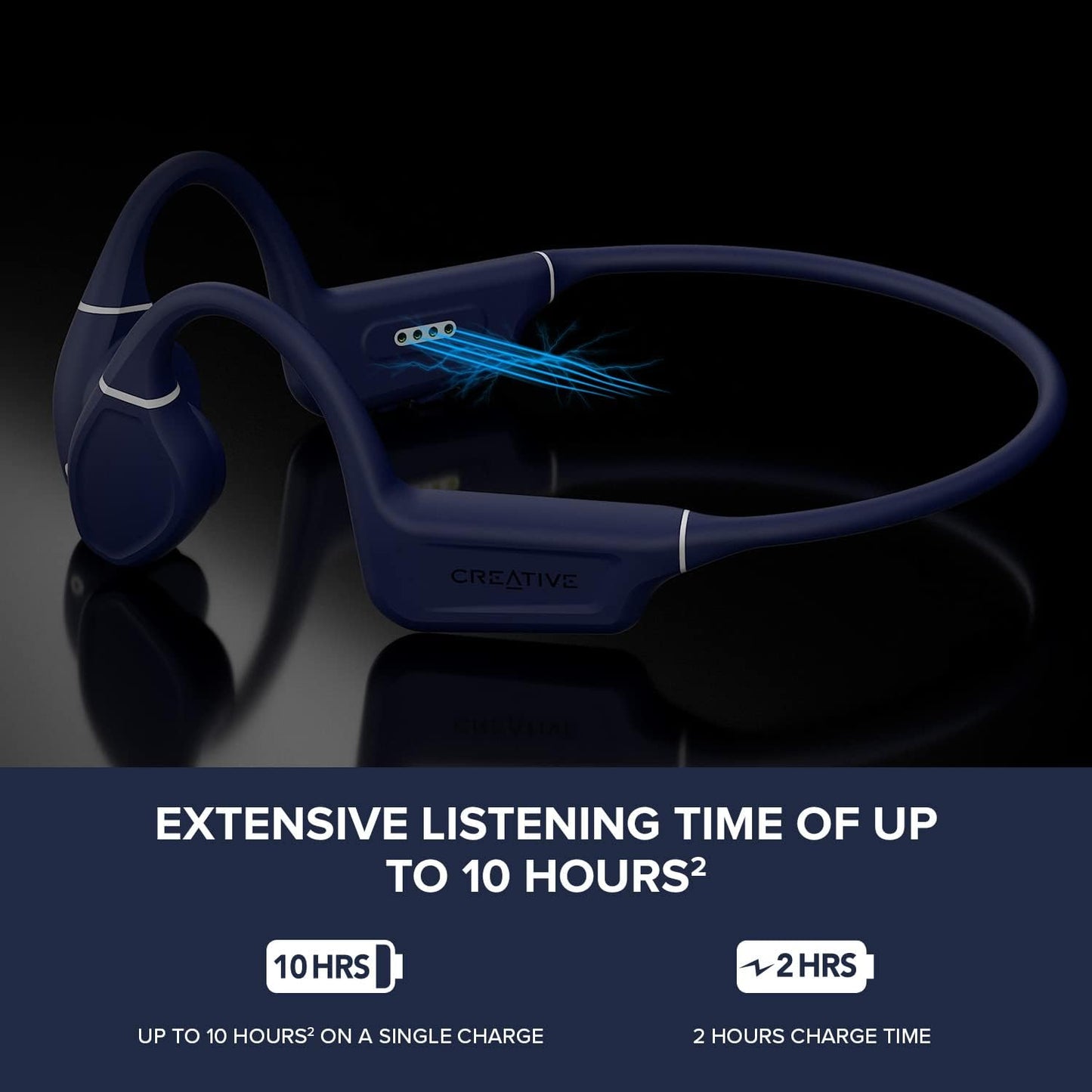 Creative - Outlier Free Pro Bone Conductor Headphone.