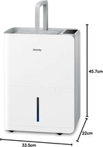 Deshumidificador Aeocky Inteligente Con Drenaje Continuo 25L/d