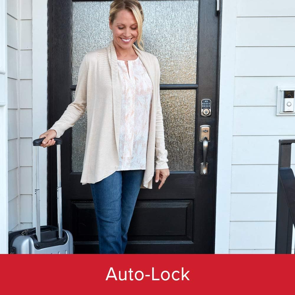 Cerradura inteligente con Teclado, Bluetooth Kwikset Aura (USADO)
