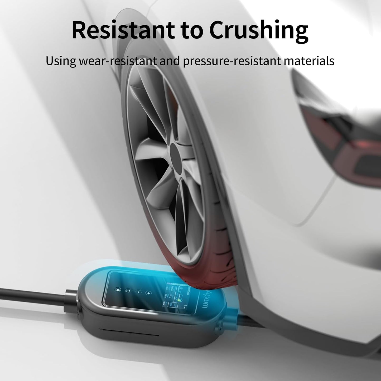 Cargador portátil para automóvil Tesla, Alxum Level 2 (USADO).