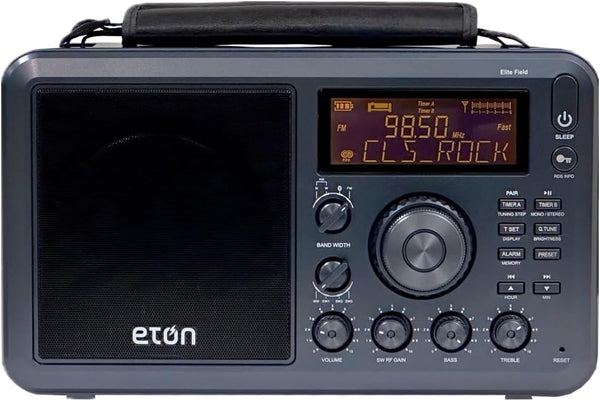 Radio Eton Elite, de Campo con Am/FM, Onda Corta, RDS, Bluetooth.