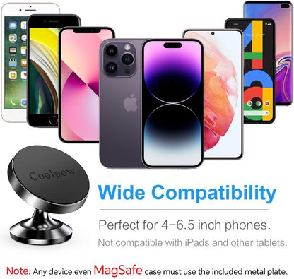 Coolpow 2 Soportes magnéticos para teléfono