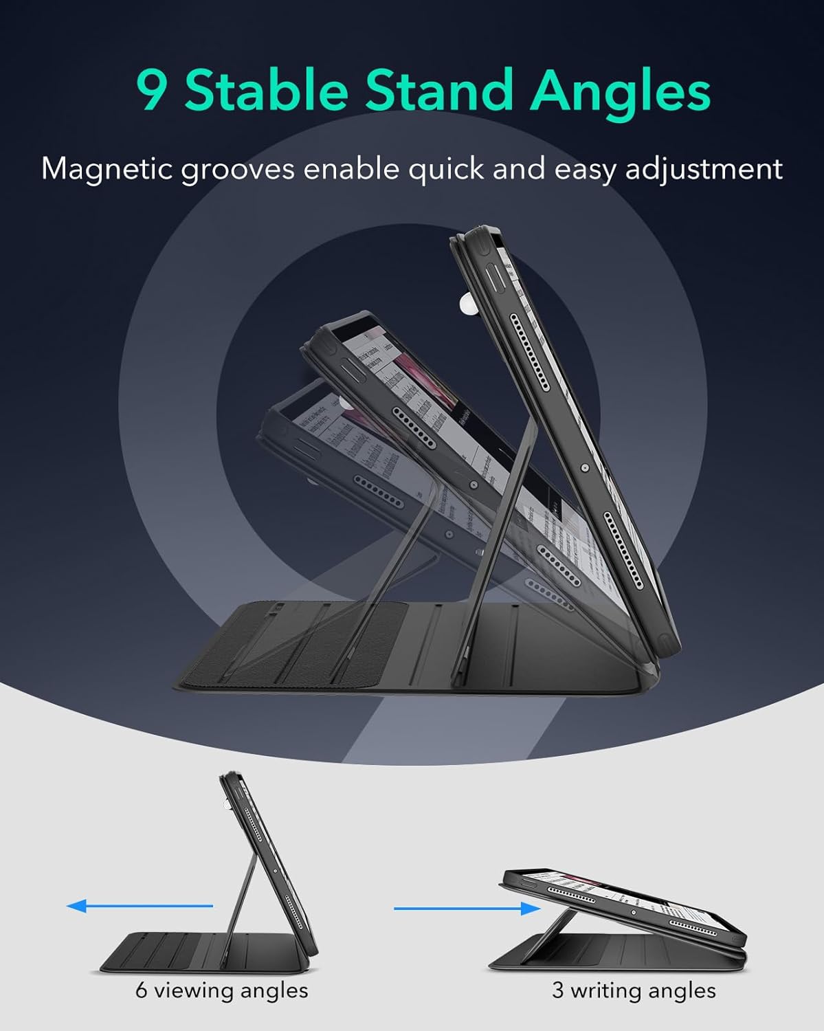 Funda Magnética para iPad Pro 13 " (7ª Gen, 2024), Giratoria, ESR