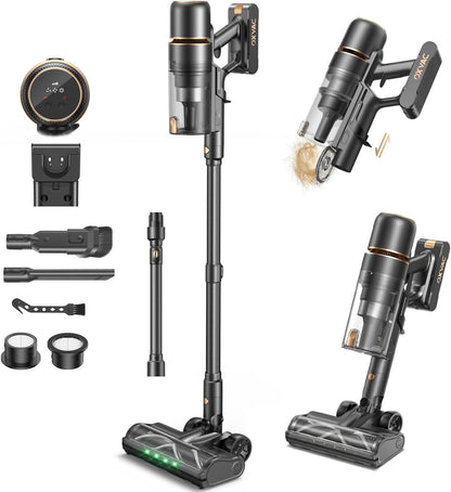 Aspiradora inalámbrica Oxvac R7F, Recargable, con succión potente 600W