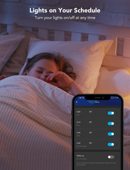 Iluminación empotrable inteligente de 6", Bluetooth Wi-Fi y Alexa.