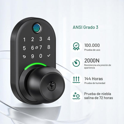 Cerradura Inteligente Yamiry Huella Digital Con Teclado (USADO)