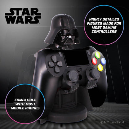 Soporte para Joystick y Dispositivo Móvil, Darth Vader, Cable Guys.