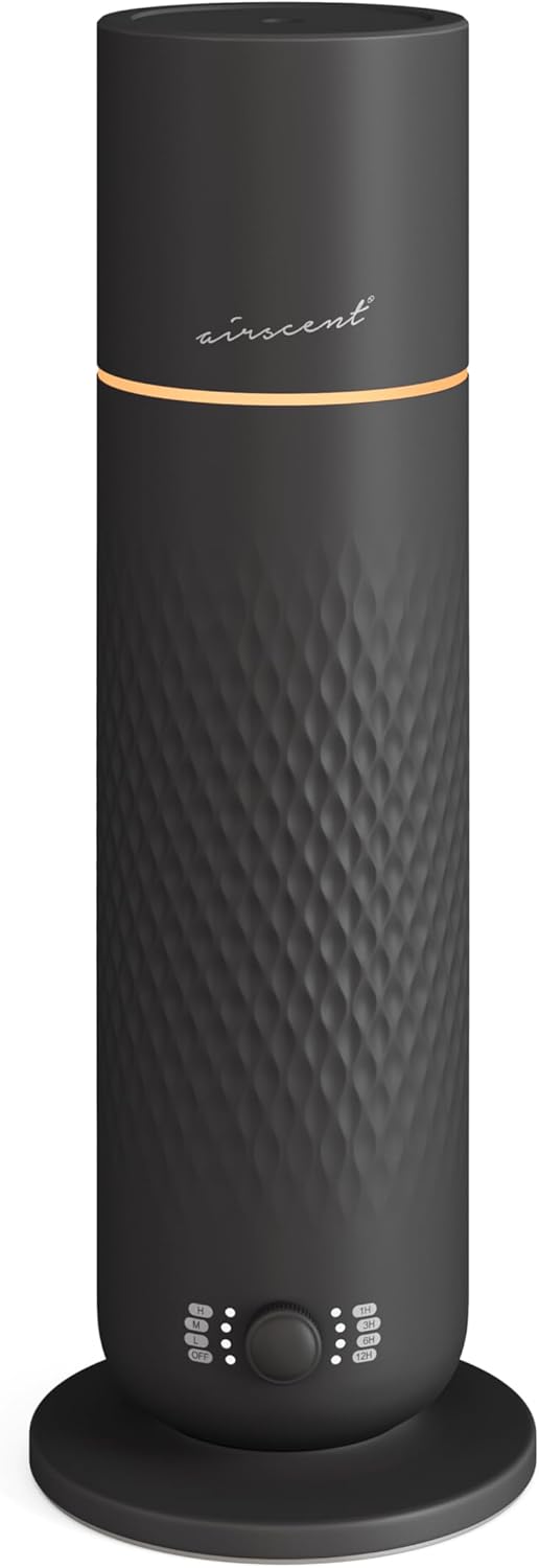 Difusor Aroma AirScent Sin Agua Aire Frío Negro (USADO)