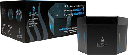 Gamescent Consola (atomizador, Adaptador, 6 Aromas primarios).