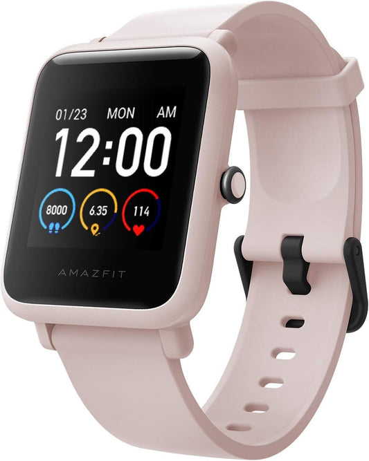 Amazfit Bip S Lite, Smart Watch, Fitness Tracker, 1.28", Android, iPhone.