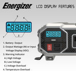 Inversor de corriente Energizer de 2000 vatios, de 12 V a 110 V,(USADO).