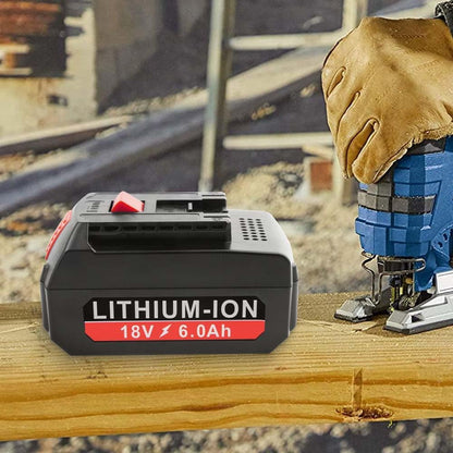 Batería de litio, repuesto, 18V, 6.0 Ah para Bosch BAT609.