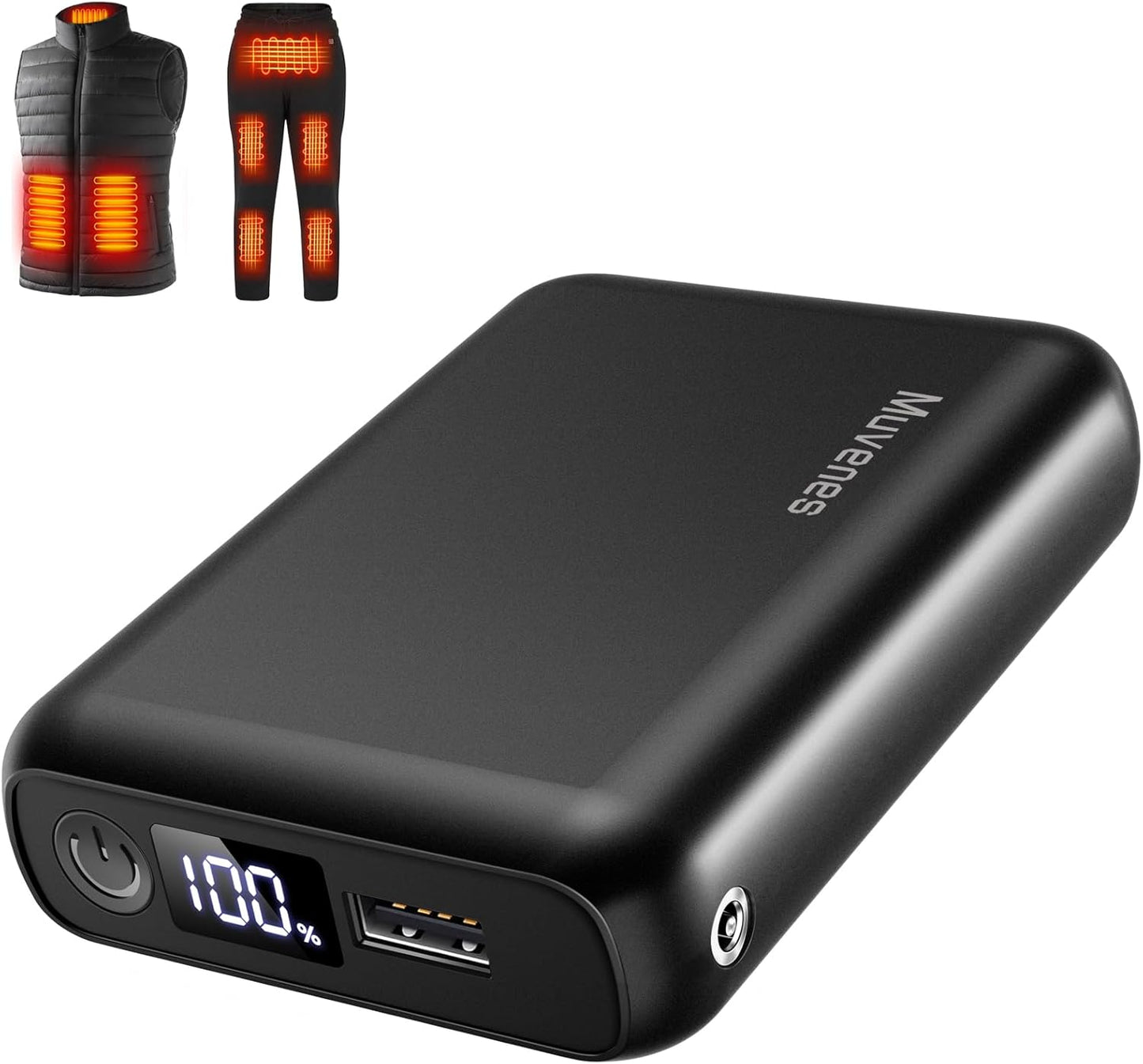 Batería de chaleco térmico Muvenes 18400 mAh (USADO)