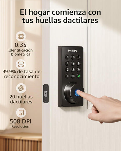 Cerradura Inteligente De Puerta  Philips 4200 Series  WiFi Incorporado