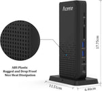 Estación de acoplamiento para portátil, Aceele concentrador USB/C.