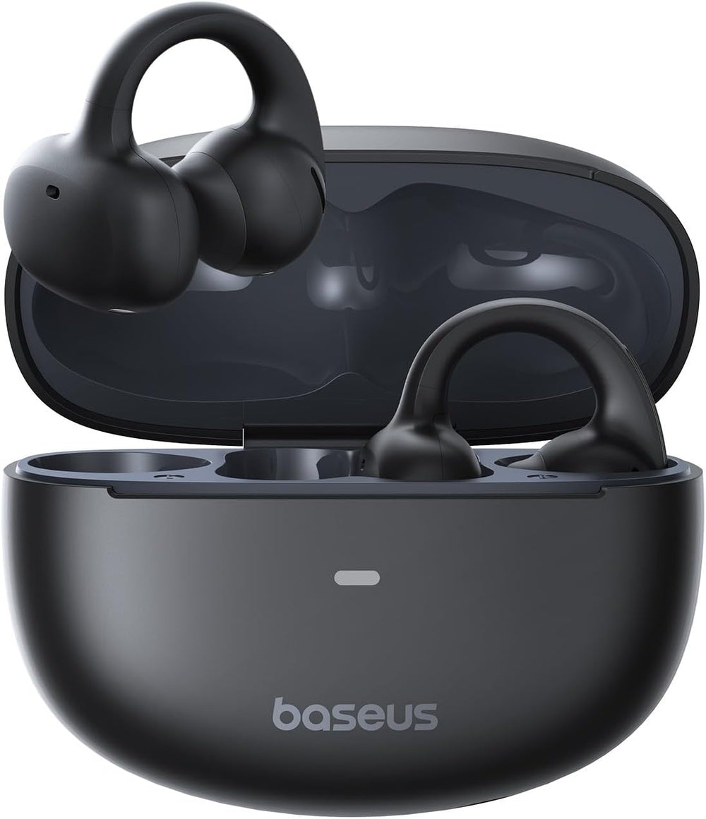 Auriculares abiertos de clip, Baseus MC1, BT , iPhone, Android.(USADO).