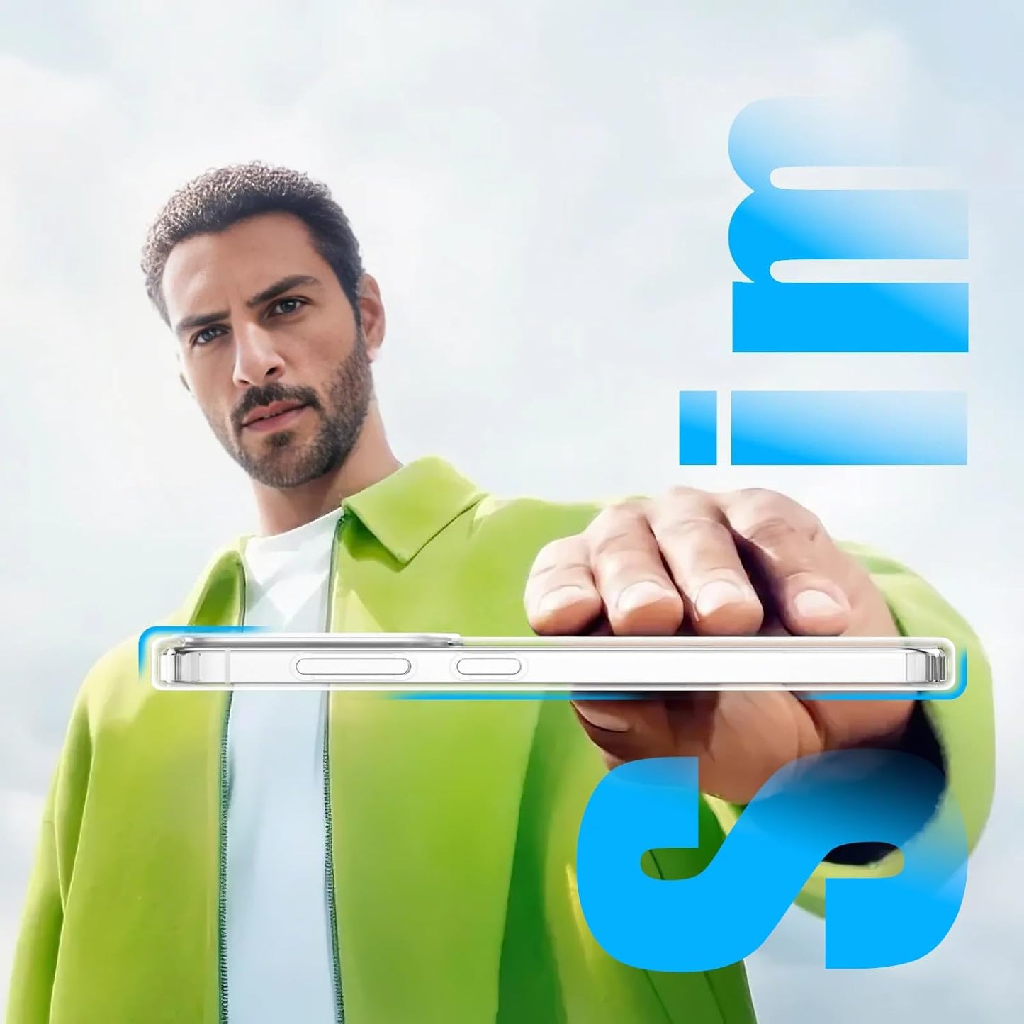 Funda magnetica para Samsung Galaxy S25 Ultra transparente