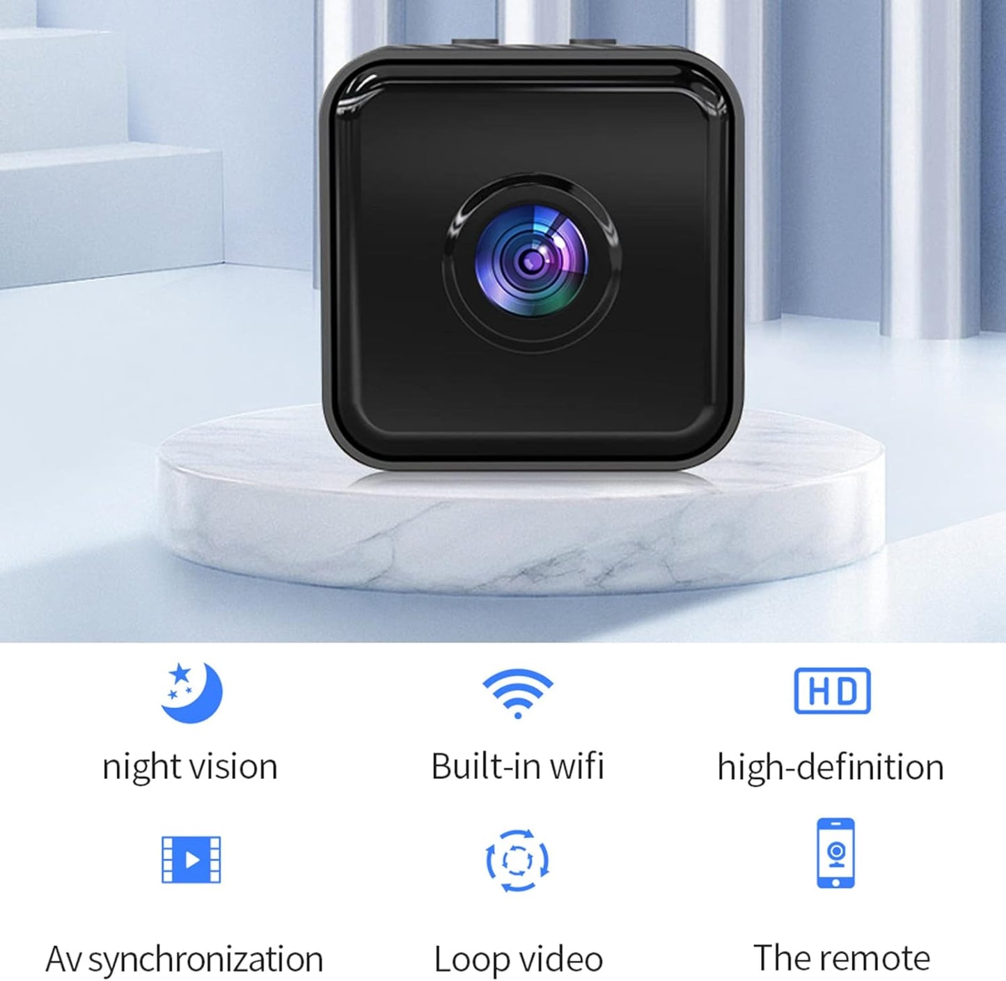 Camara inteligente mini 1080P wifi iWFCam