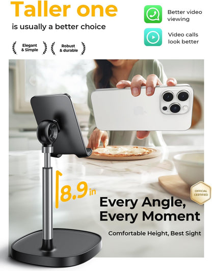 Soporte Teléfono LISEN Ajustable Escritorio Universal