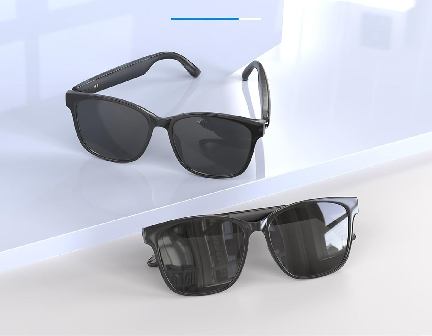 Gafas inteligentes multifuncionales, Bluetooth, llamadas y musica.
