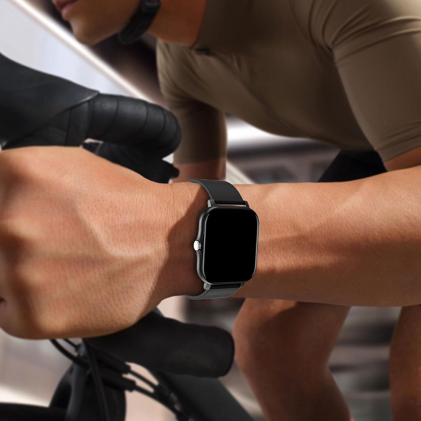 Reloj Inteligente, Reloj Deportivo de Moda. COLOR NEGRO.