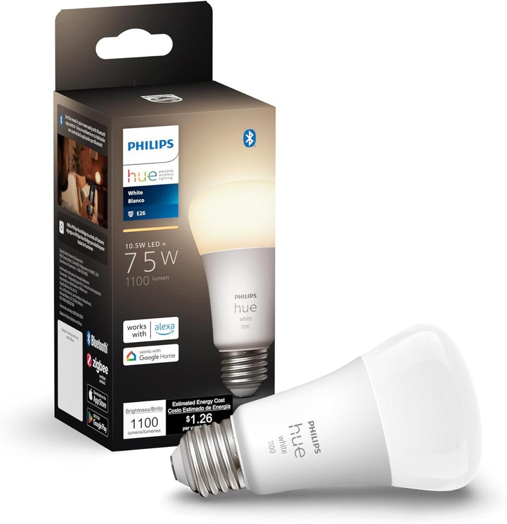 Philips Hue Smart foco LED de 75 W Luz blanca cálida suave