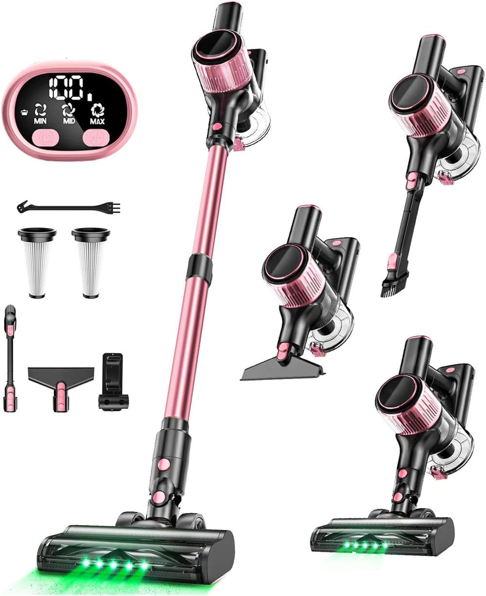 Aspiradora Inalámbrica Vicease A27, 8 en 1antalla LED, 8 en 1 Recargable.