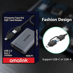 Lector Tarjetas CFexpress Tipo B XQD USB-C USB 3.2 amalink